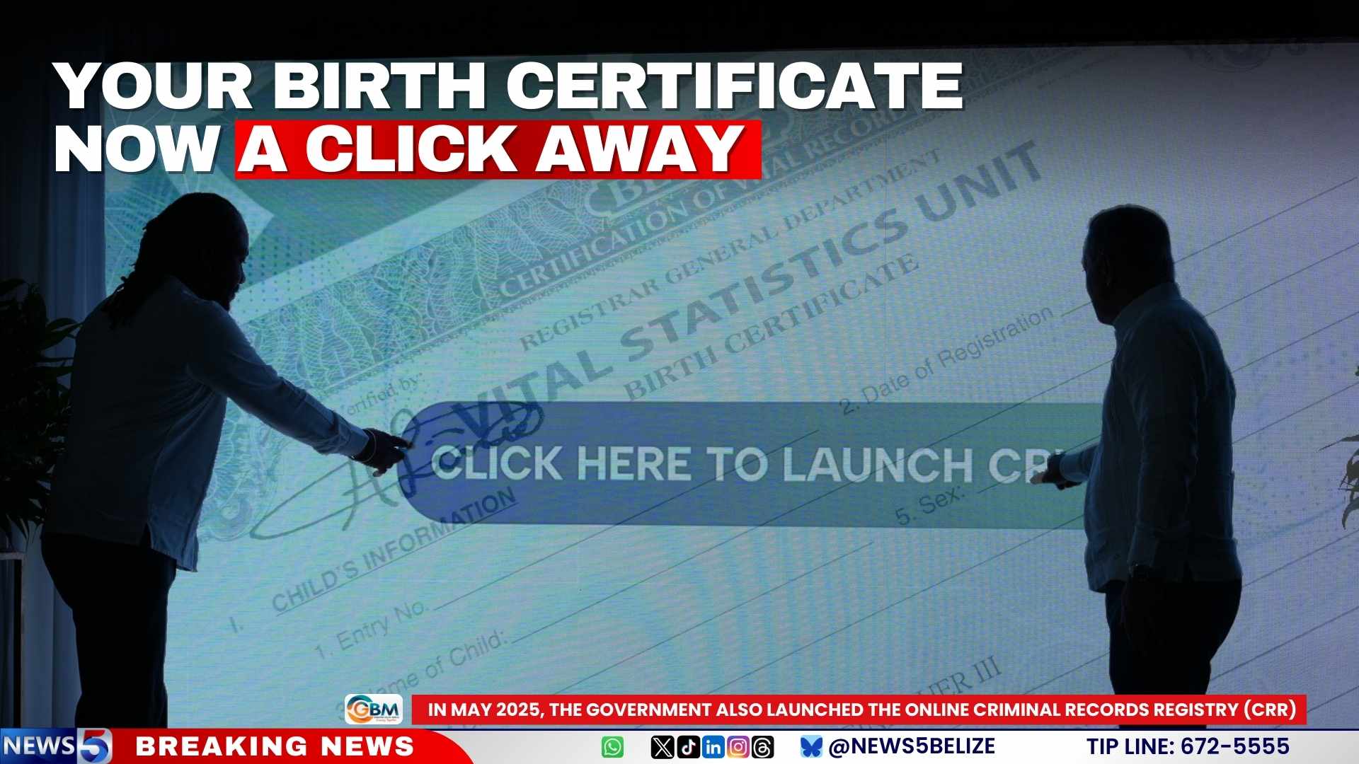 Your Birth Certificate Now a Click Away