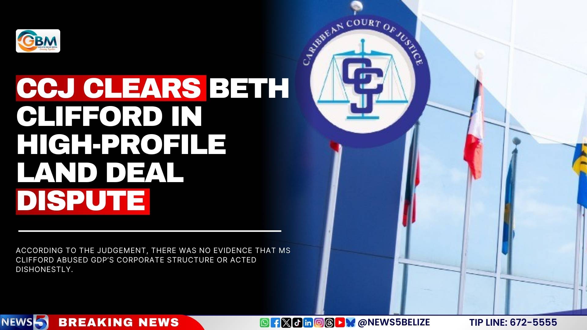 CCJ Clears Beth Clifford in High-Profile Land Deal Dispute