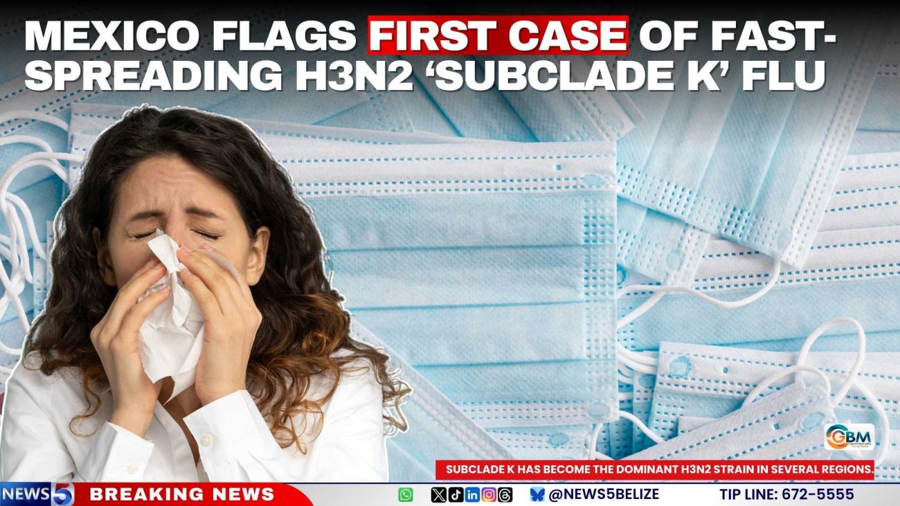 Mexico flags first case of fast-spreading H3N2 ‘subclade K’ Flu