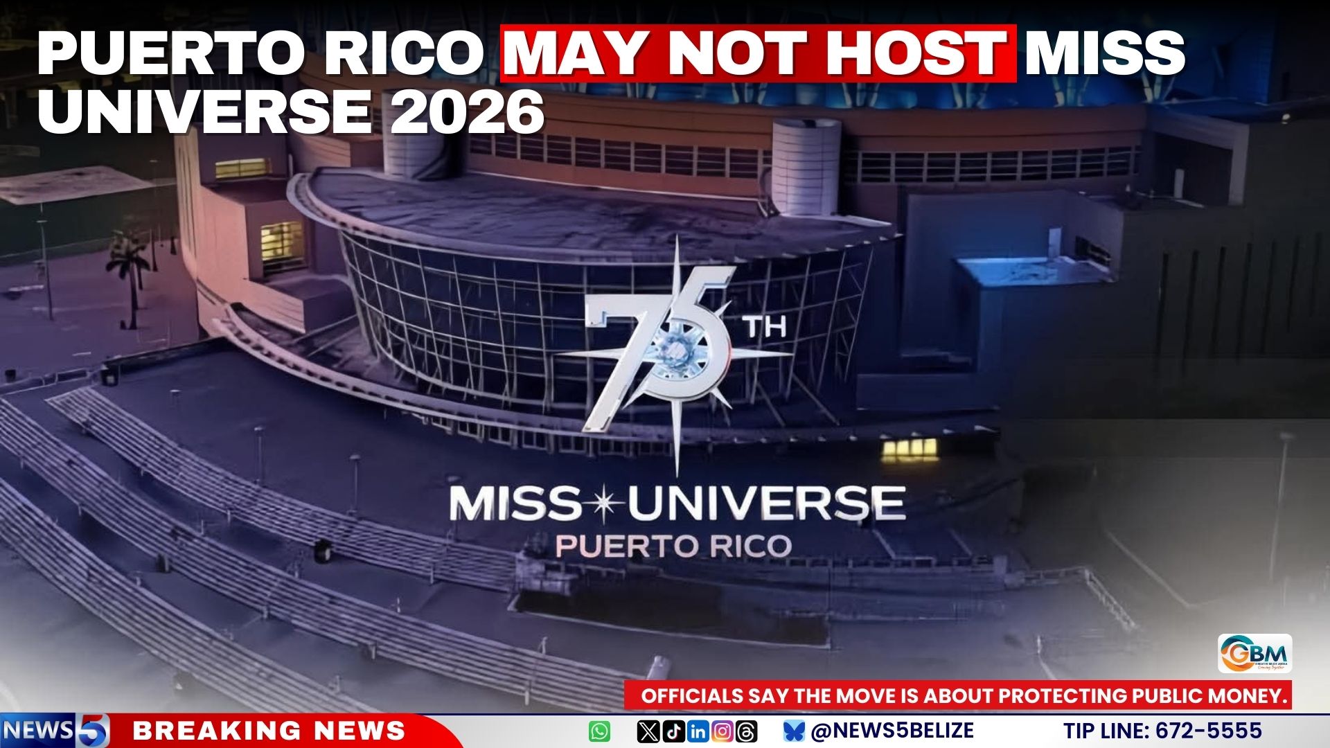 Puerto Rico May Not Host Miss Universe 2026
