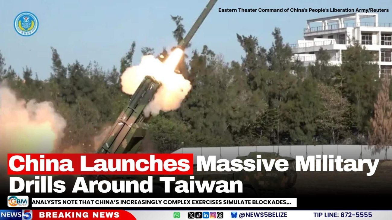 China Launches Massive Military Drills Around Taiwan