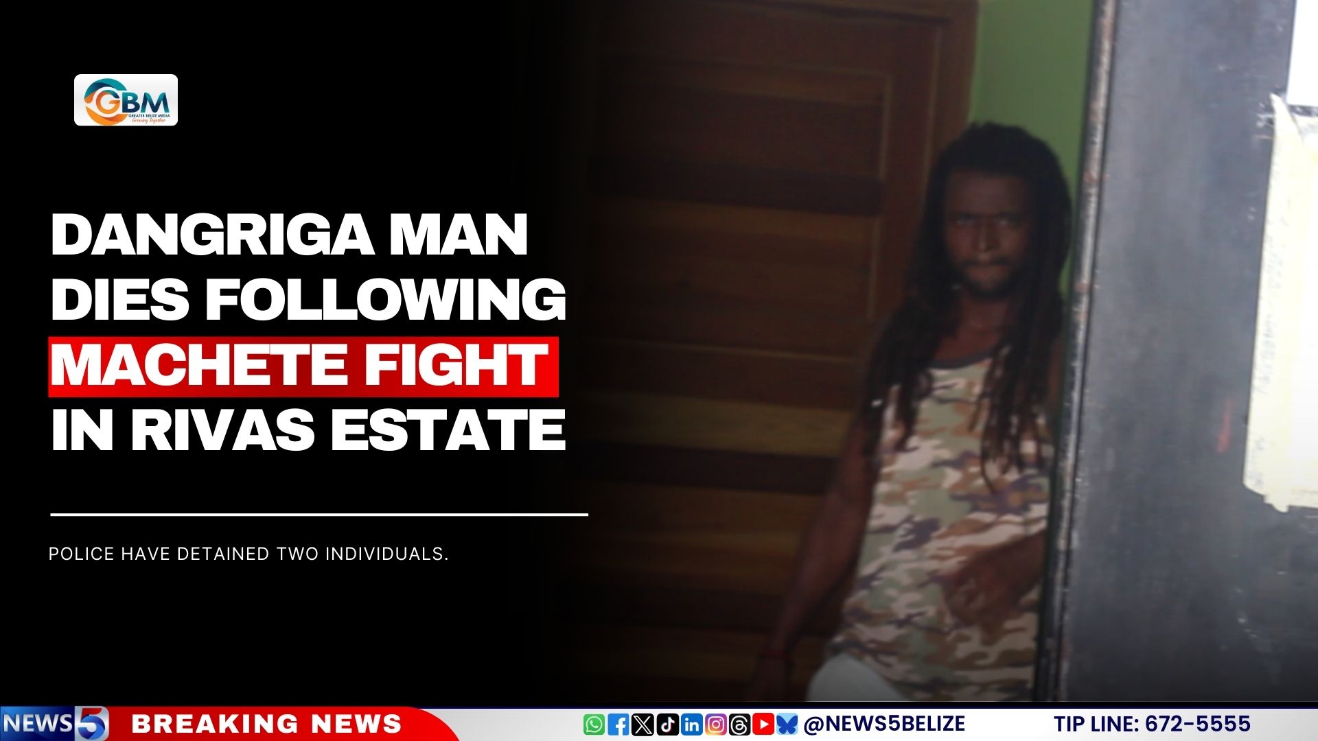 Dangriga Man Dies Following Machete Fight in Rivas Estate