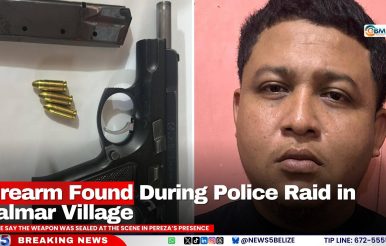 Firearm Found During Police Raid in Palmar Village