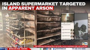 Island Supermarket Targeted in Apparent Arson