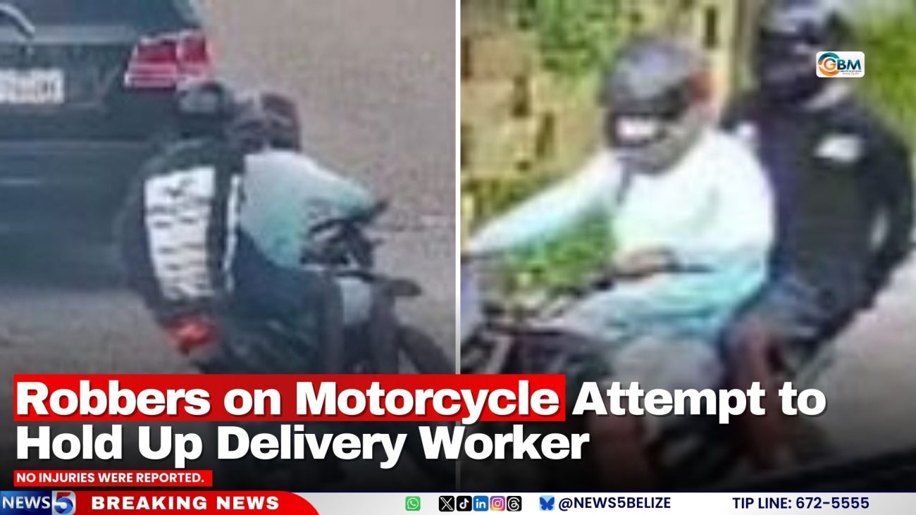Robbers on Motorcycle Attempt to Hold Up Delivery Worker