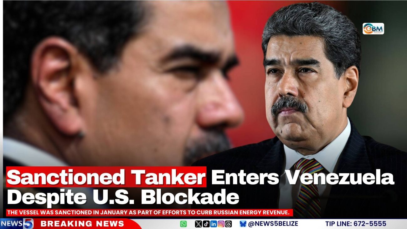 Sanctioned Tanker Enters Venezuela Despite U.S. Blockade