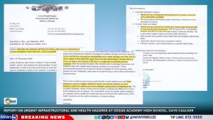 Health Report Detailing the Conditions of Ocean Academy, Nov 18, 2025