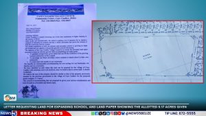 Land Papers Showing the Acquired 5.17 Acres