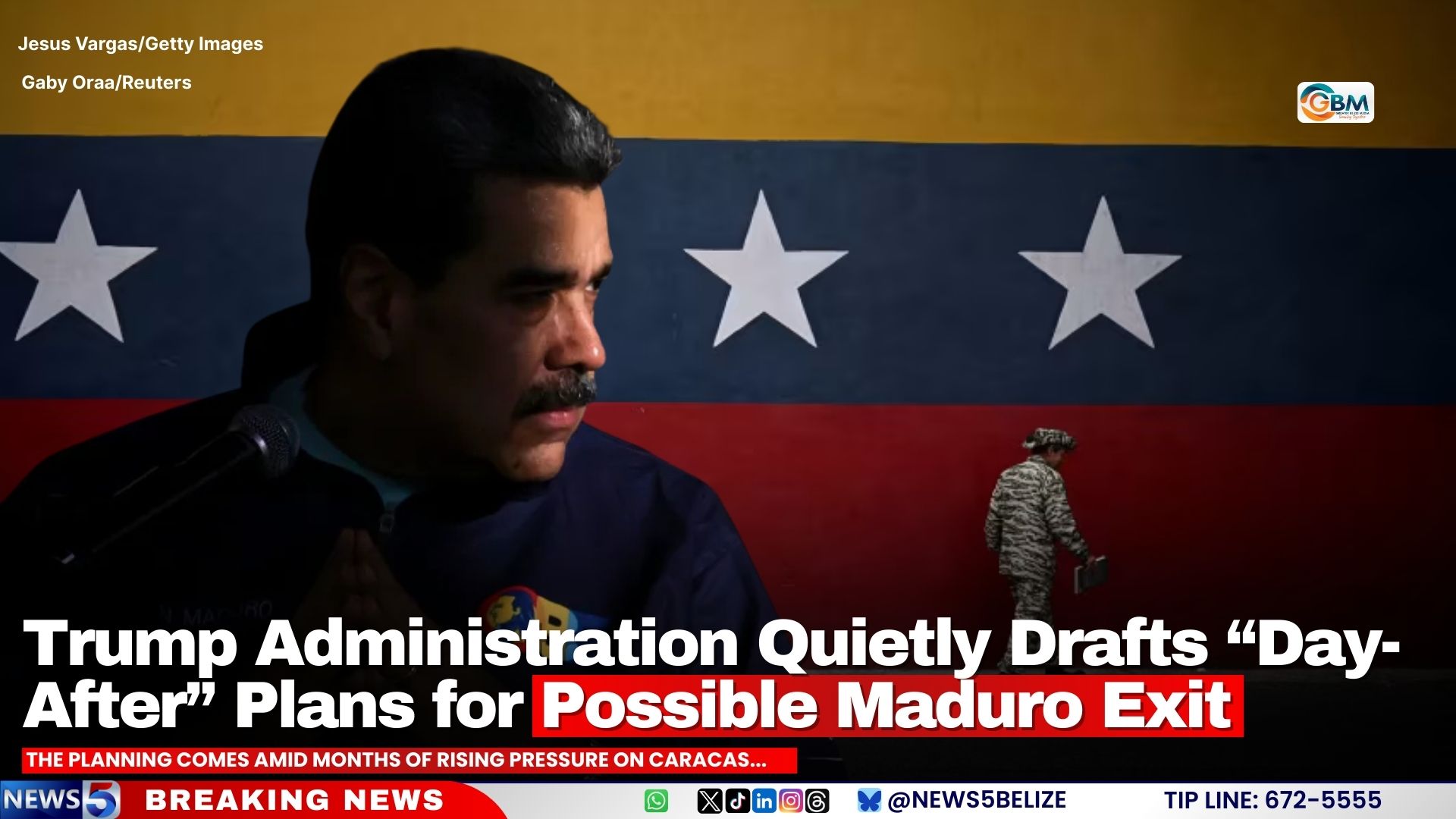 Trump Administration Quietly Drafts “Day-After” Plans for Possible Maduro Exit