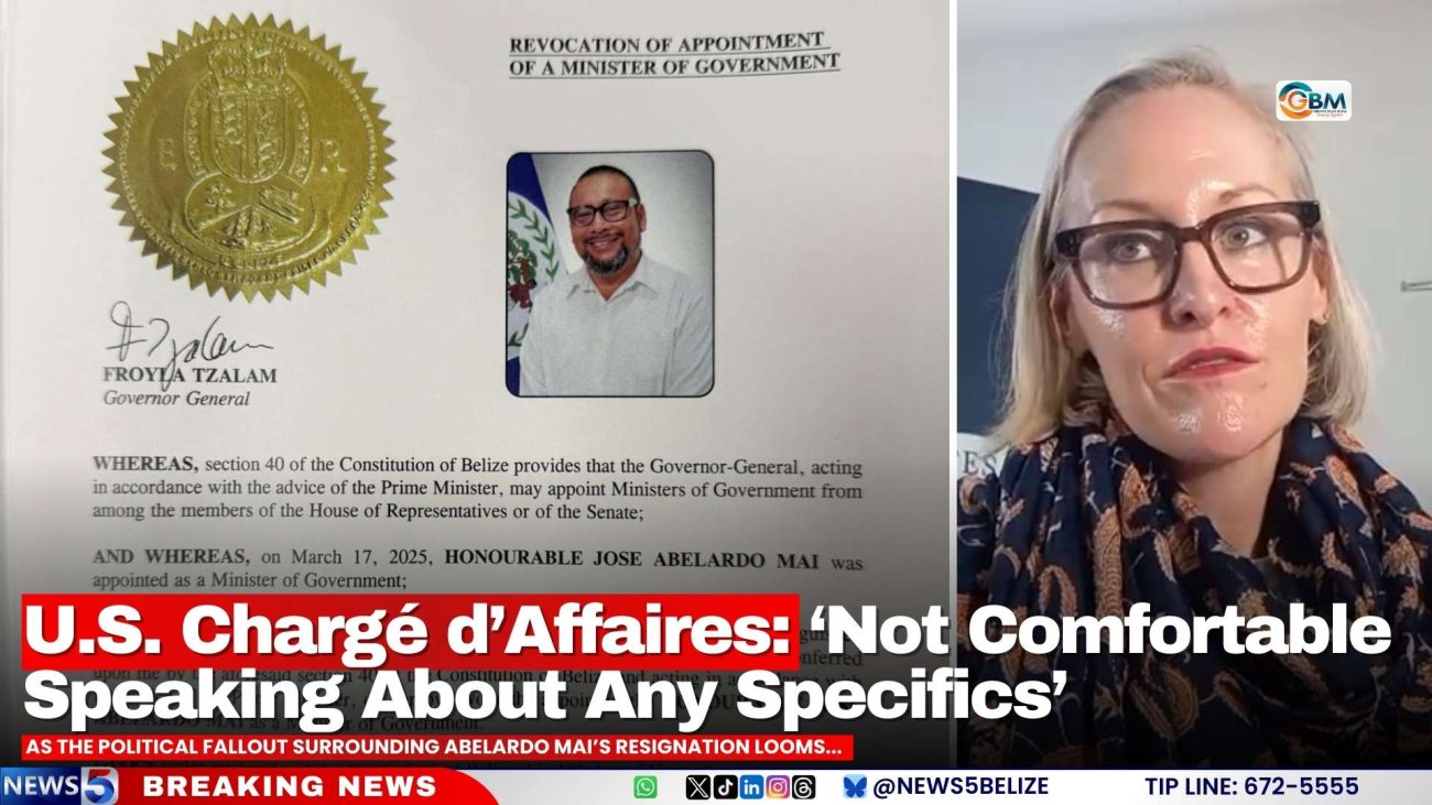 U.S. Chargé d’Affaires: ‘Not Comfortable Speaking About Any Specifics’