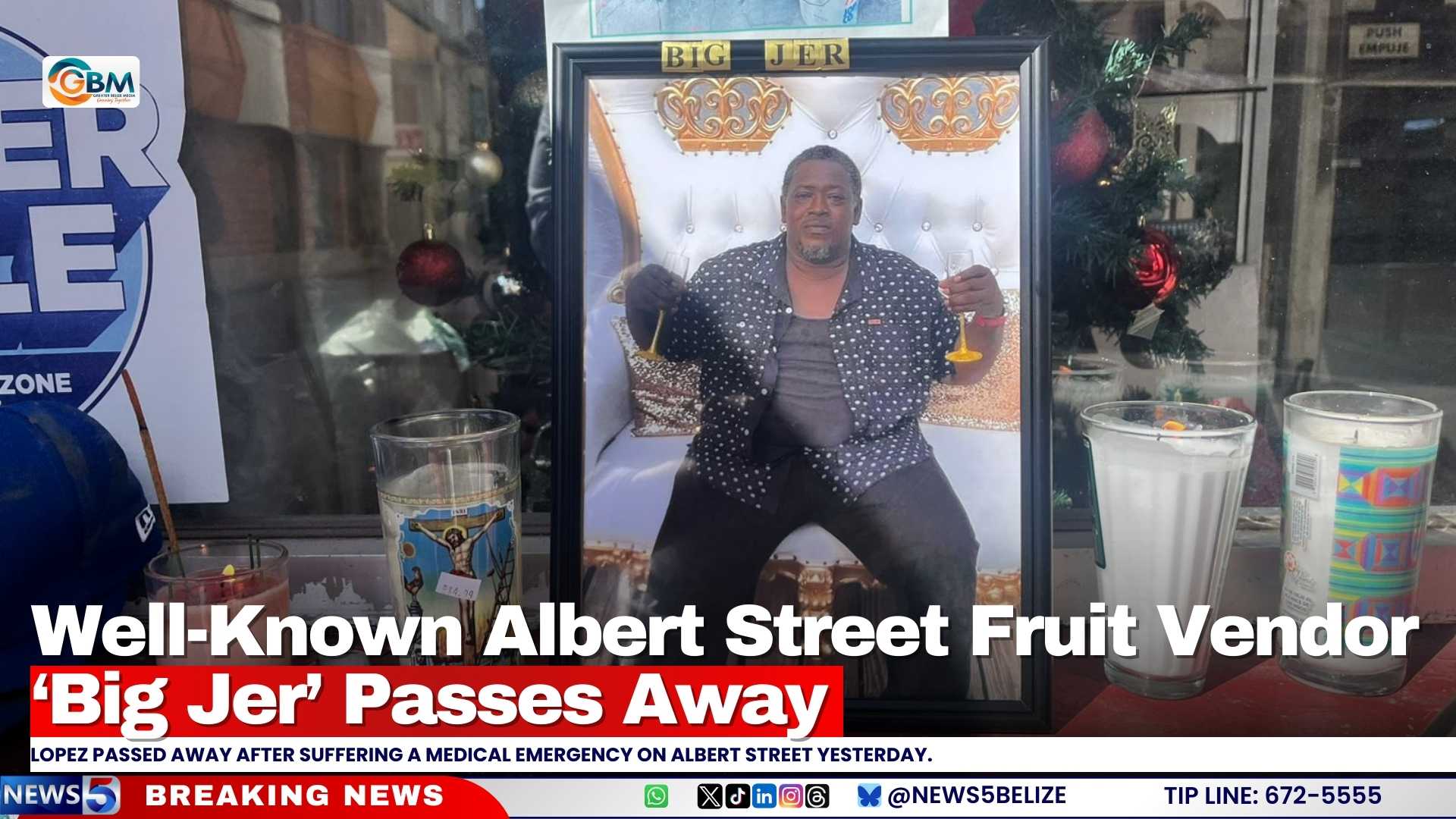 Well-Known Albert Street Fruit Vendor Passes Away