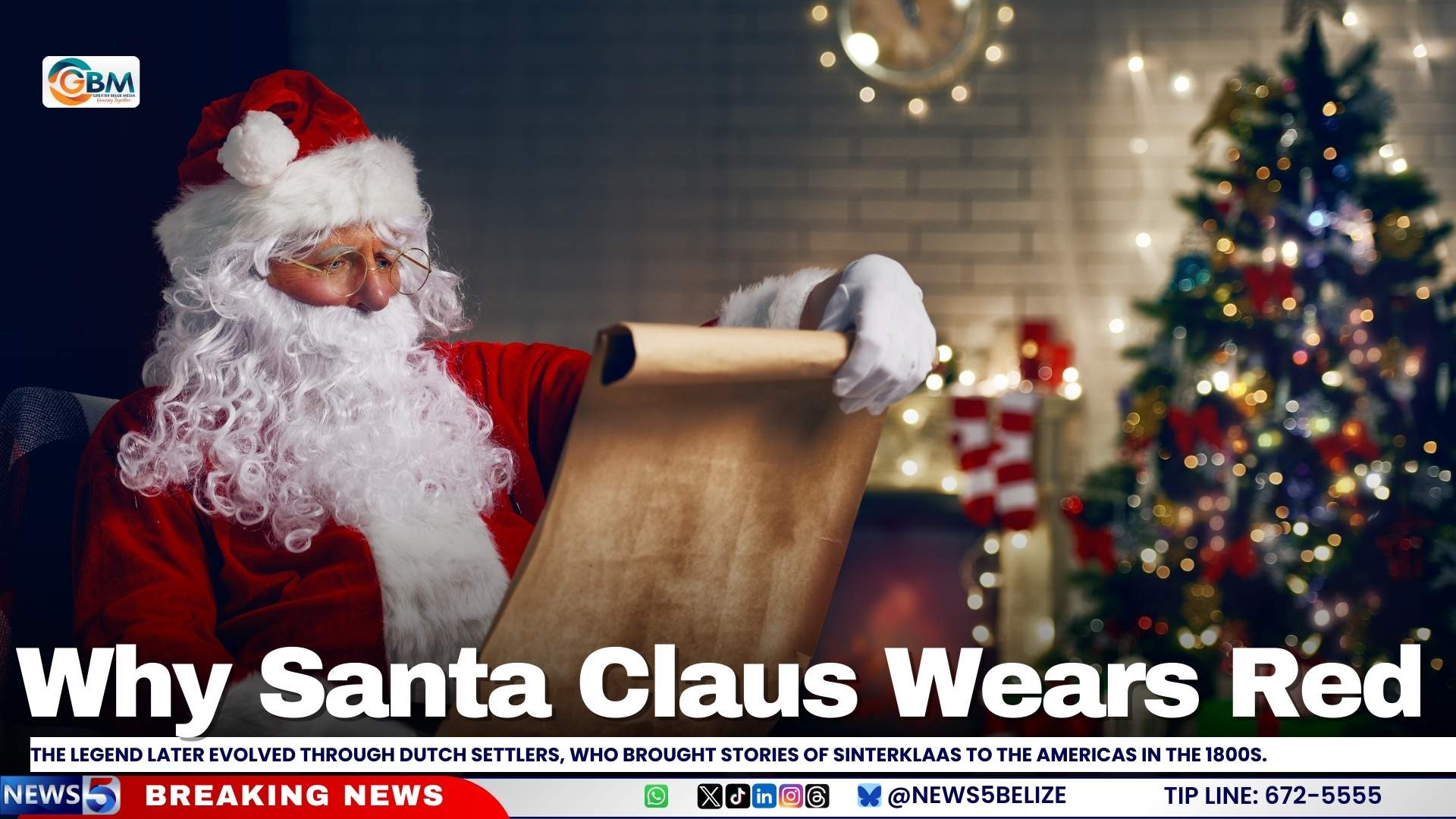 Why Santa Claus Wears Red