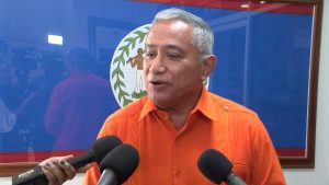 Prime Minister John Briceño