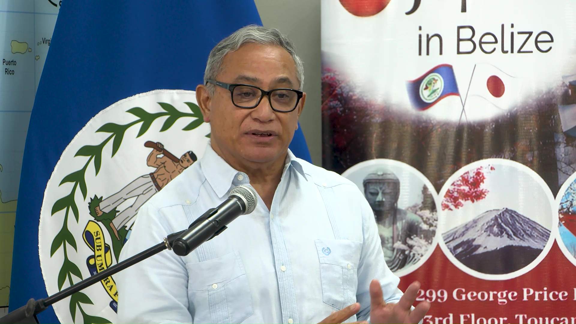 Prime Minister John Briceño