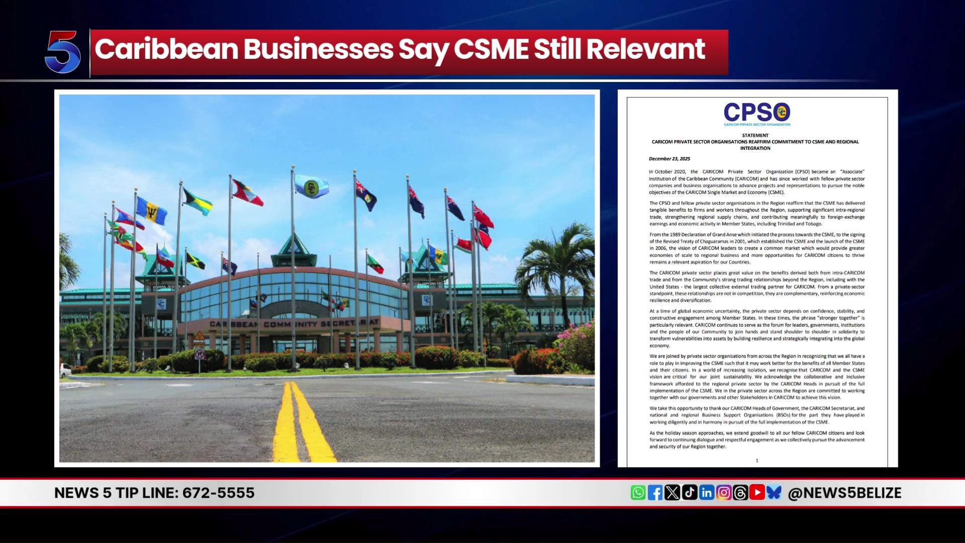 CARICOM Private Sector Reaffirms CSME Commitment