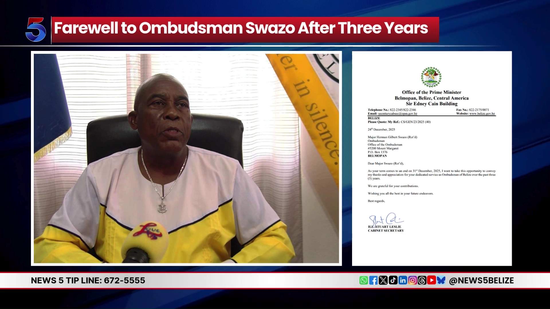 Panton Says Ombudsman Ouster Breaches Constitutional Norms