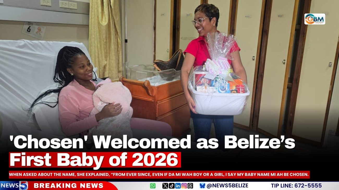 'Chosen' Welcomed as Belize’s First Baby of 2026