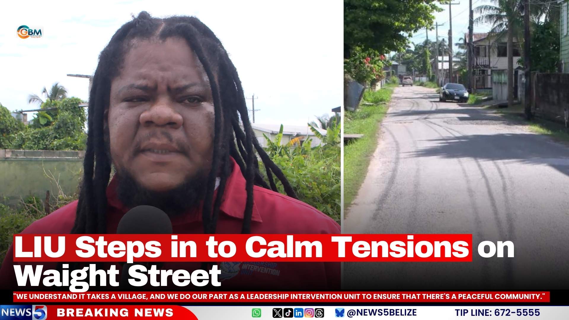 LIU Steps in to Calm Tensions on Waight Street