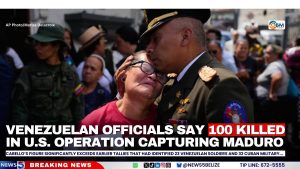 Venezuelan Officials Say 100 Killed in U.S. Operation Capturing Maduro
