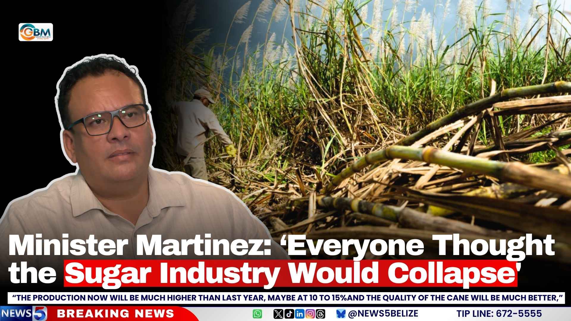 Minister Martinez: ‘Everyone Thought the Sugar Industry Would Collapse'