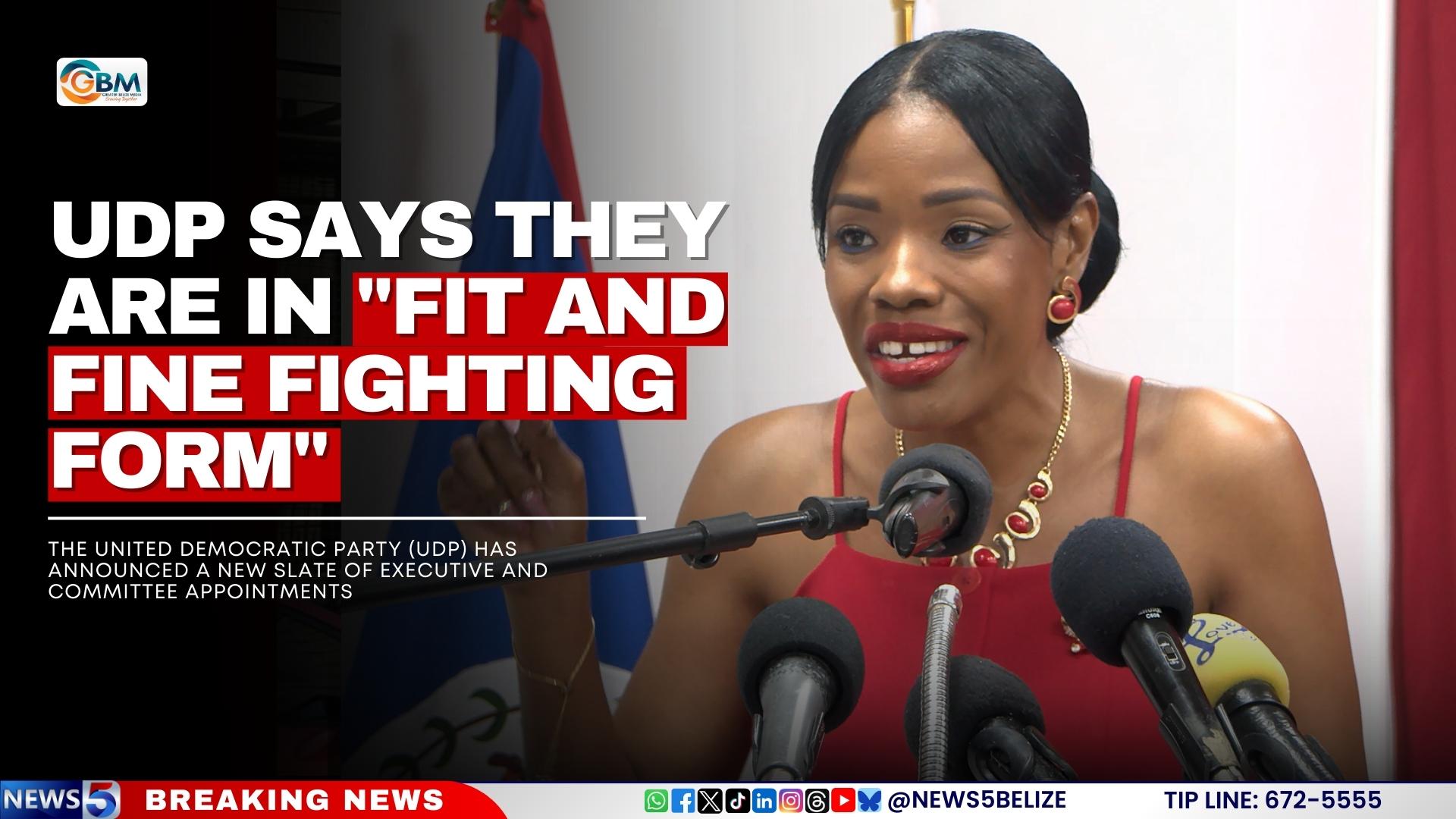 UDP Says They Are in "Fit and Fine Fighting Form"