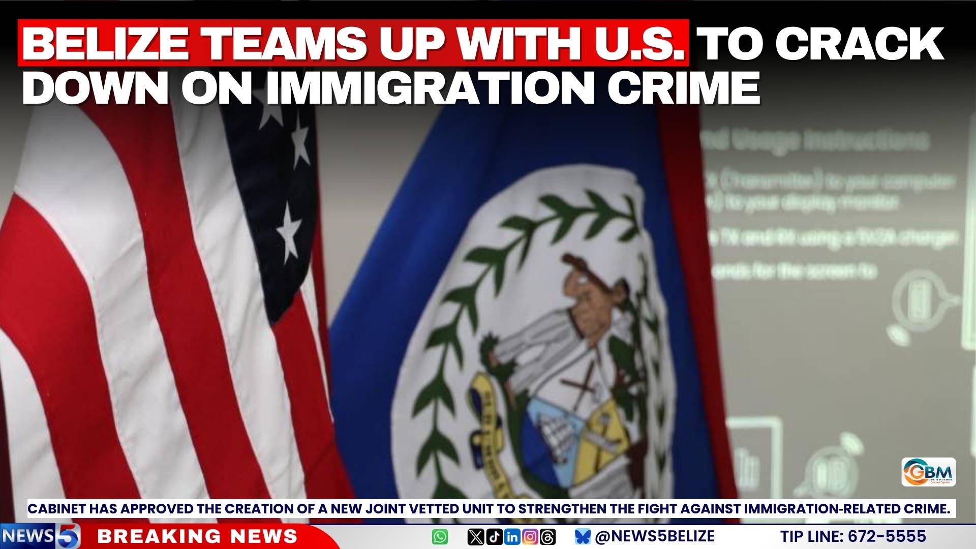 Belize Teams Up with U.S. to Crack Down on Immigration Crime