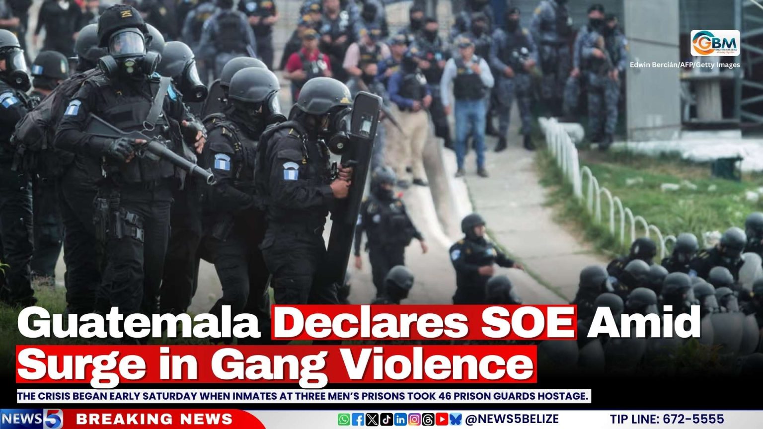 Guatemala Declares SOE Amid Surge in Gang Violence | Greater Belize Media