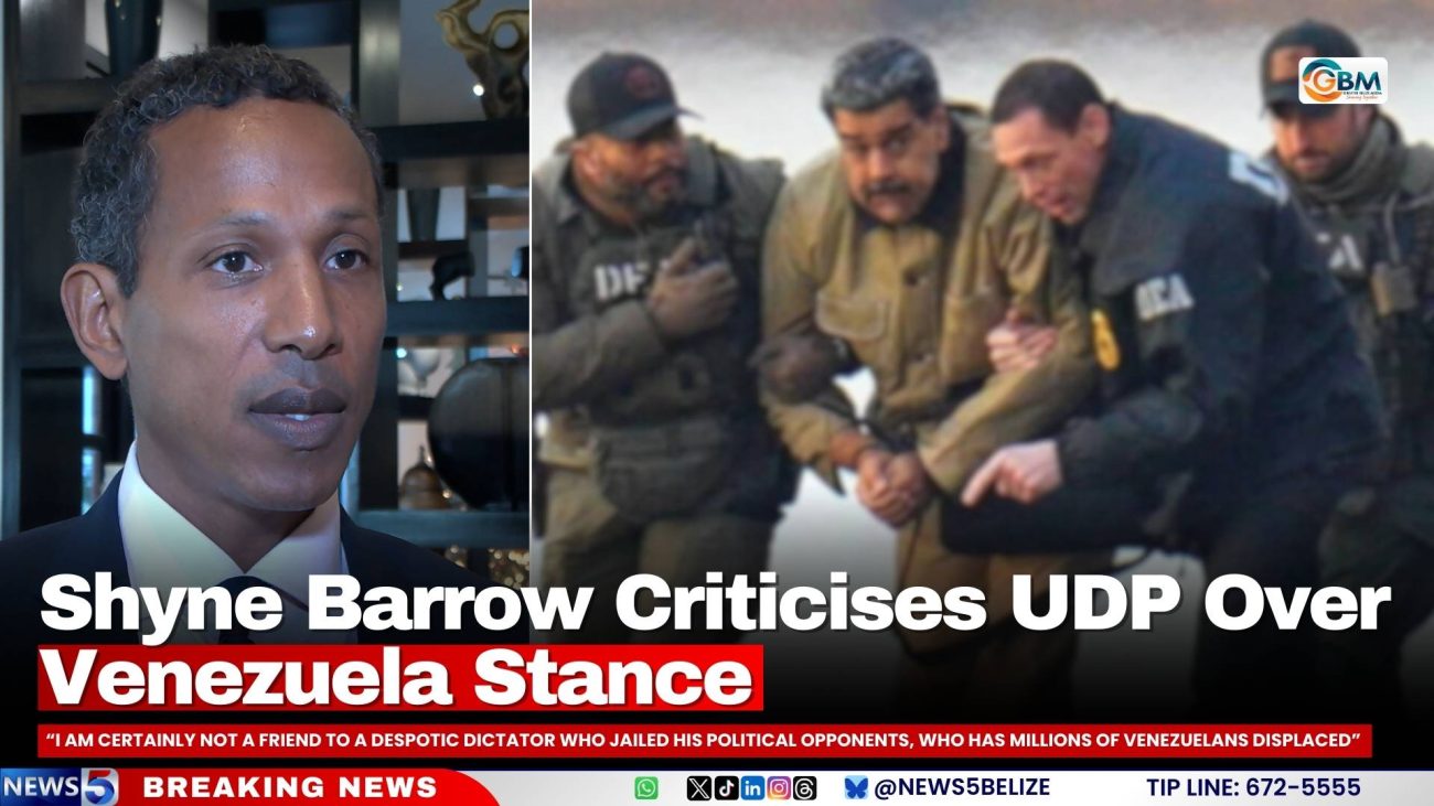 Shyne Barrow Criticises UDP Over Venezuela Stance