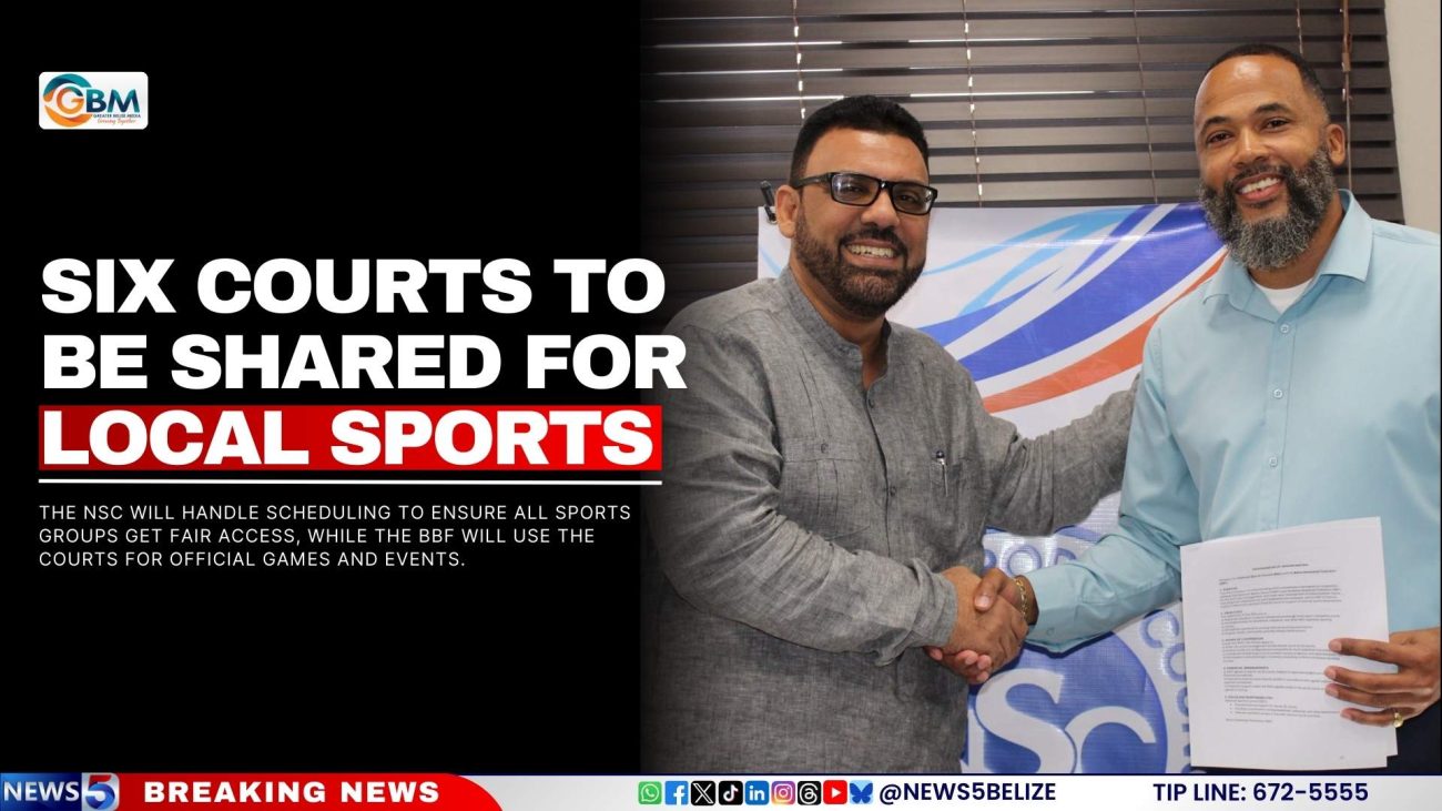 Six Courts to Be Shared for Local Sports