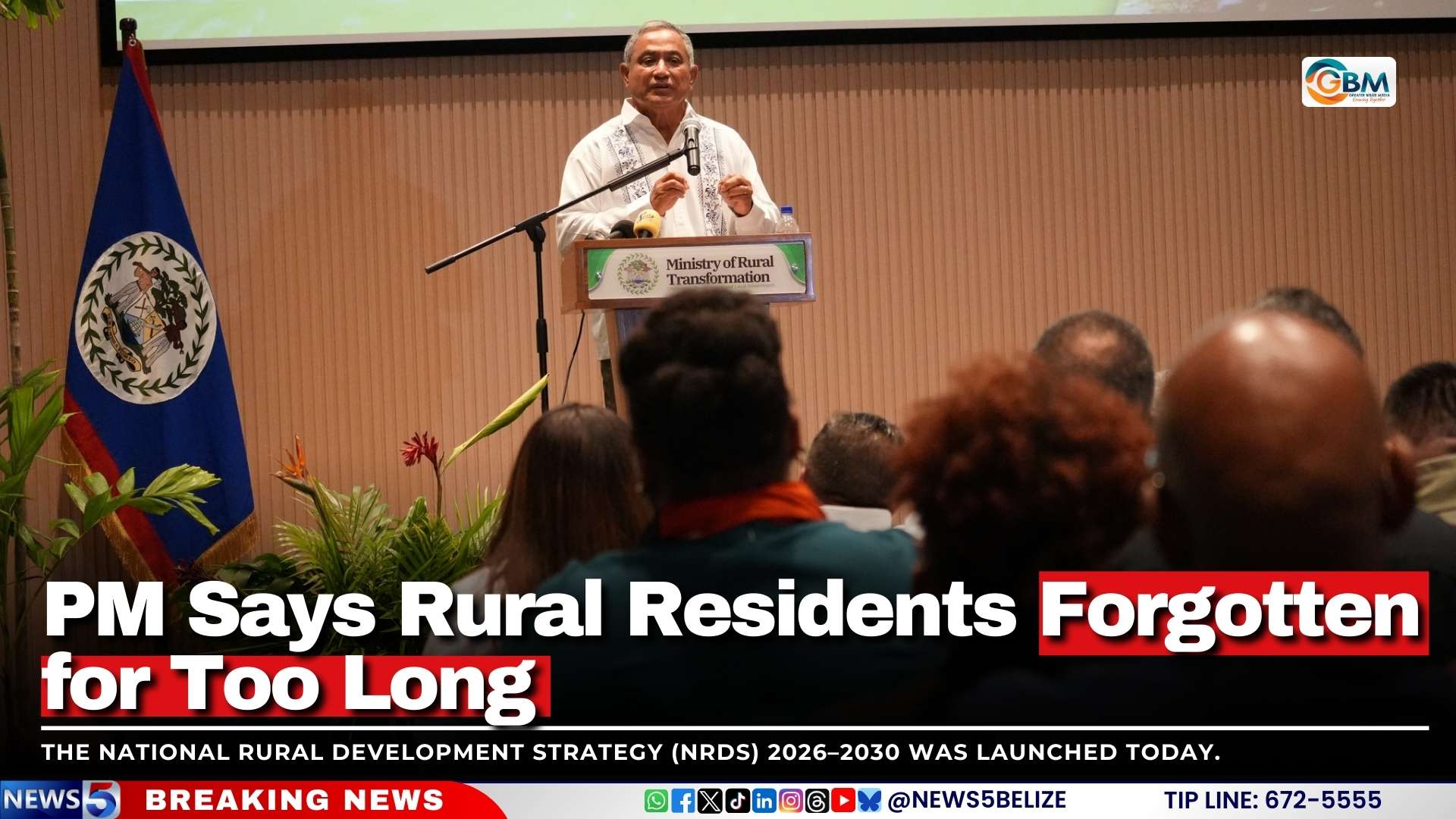 PM Says Rural Residents Forgotten for Too Long