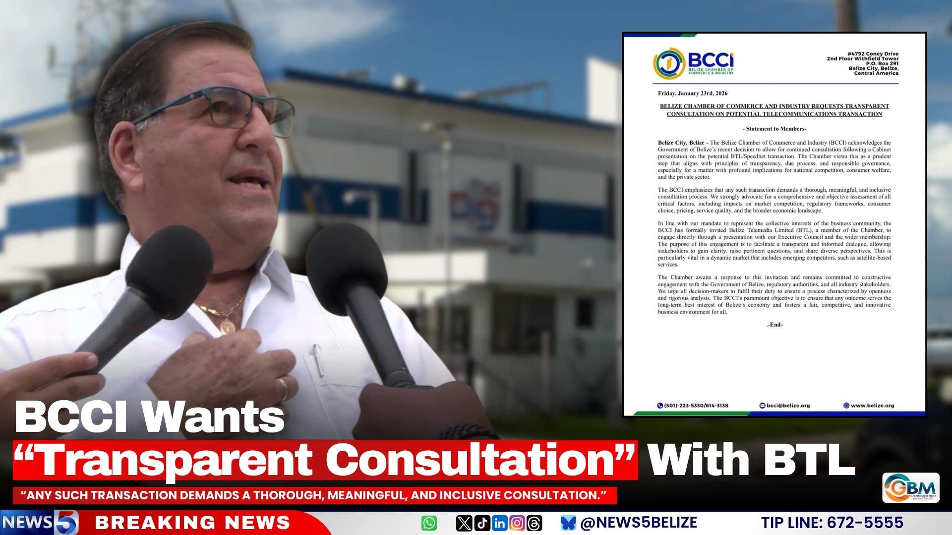 BCCI Wants “Transparent Consultation” With BTL