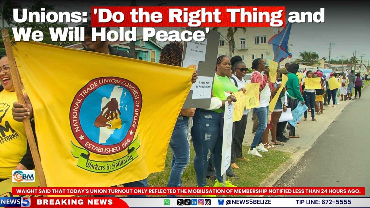 Unions: 'Do the Right Thing and We Will Hold Peace'