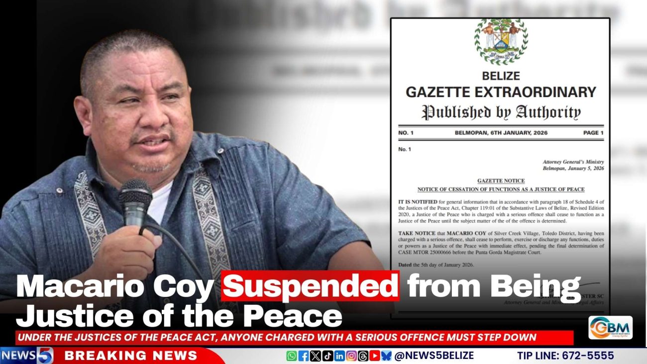 Macario Coy Suspended from Being Justice of the Peace