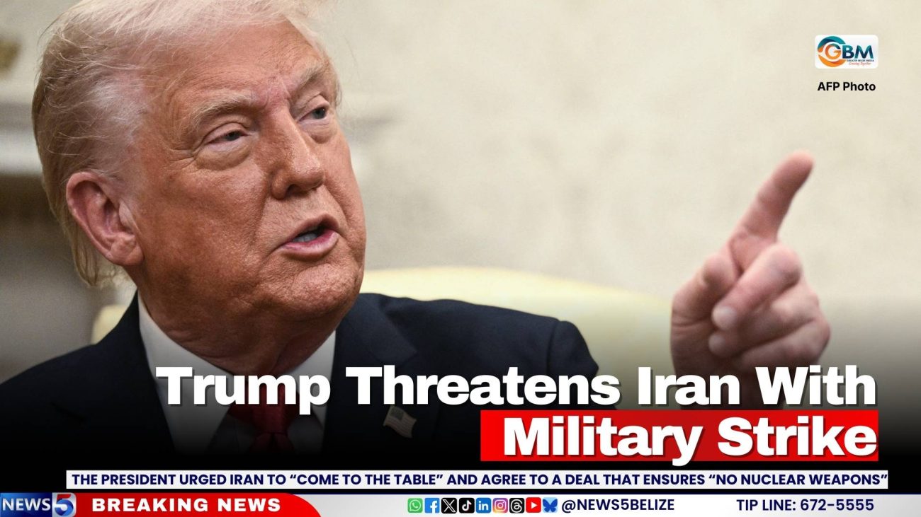 Trump Threatens Iran With Military Strike