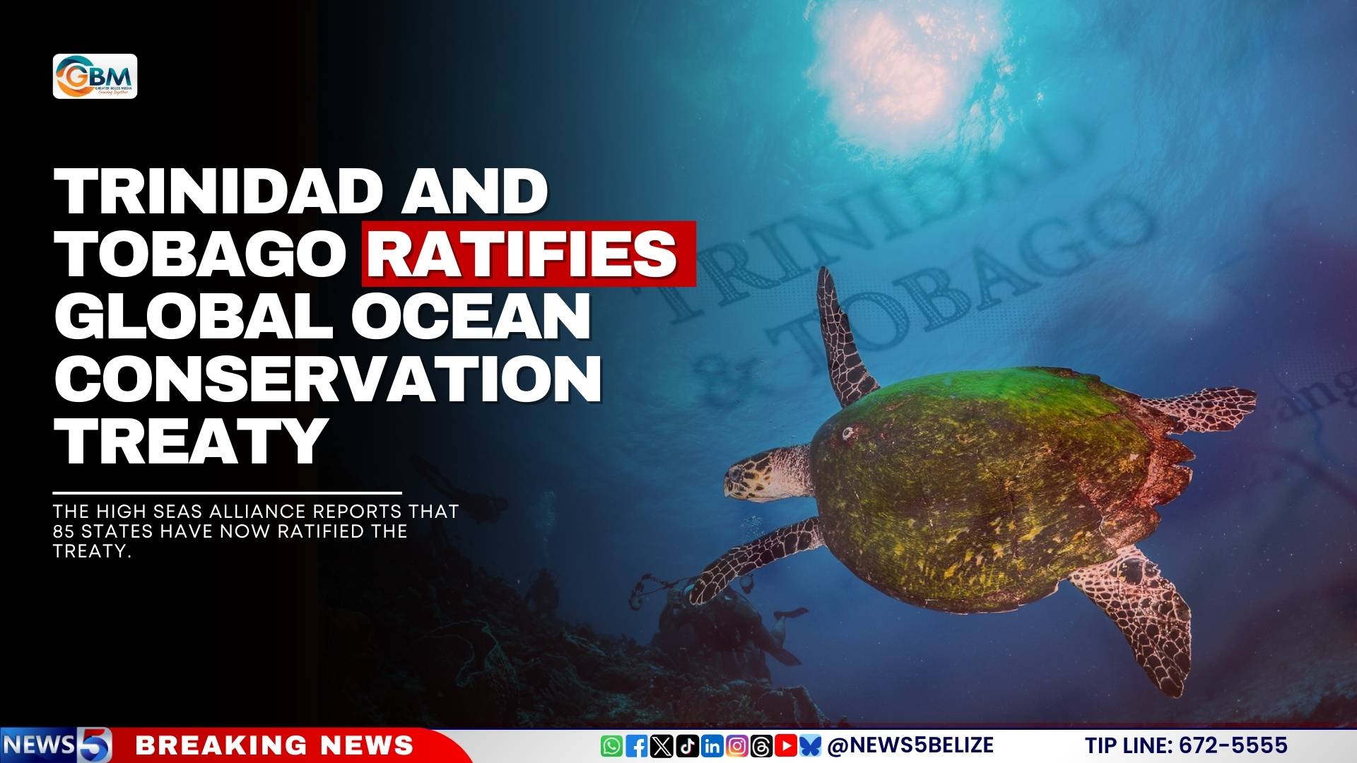 Trinidad and Tobago Ratifies Global Ocean Conservation Treaty