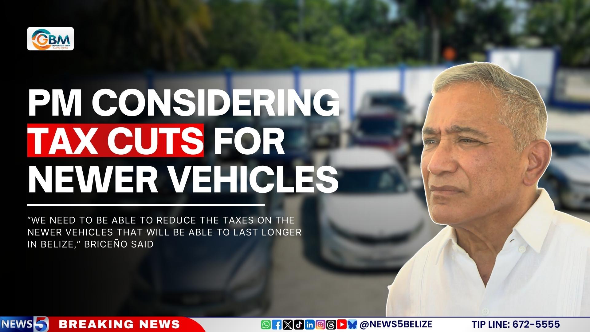 PM Considering Tax Cuts for Newer Vehicles