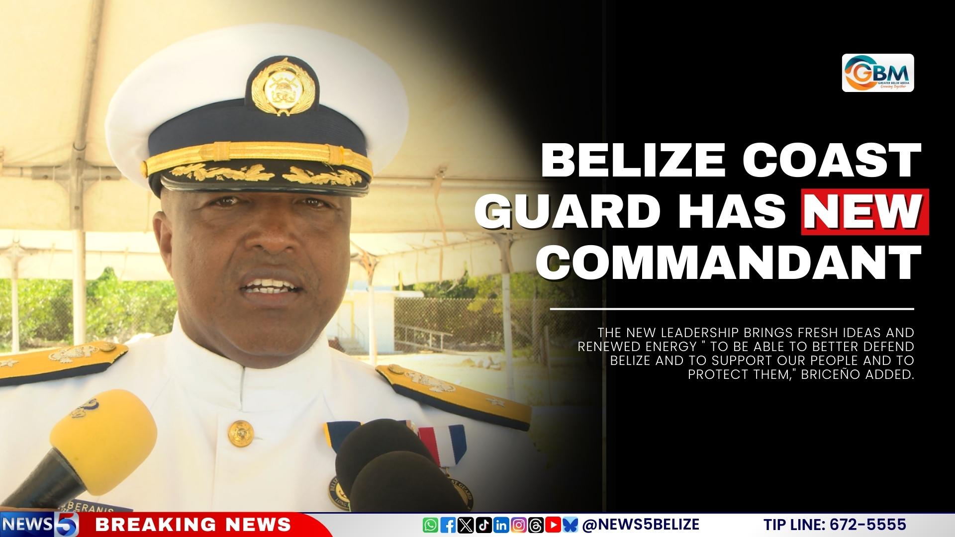 Belize Coast Guard Has New Commandant