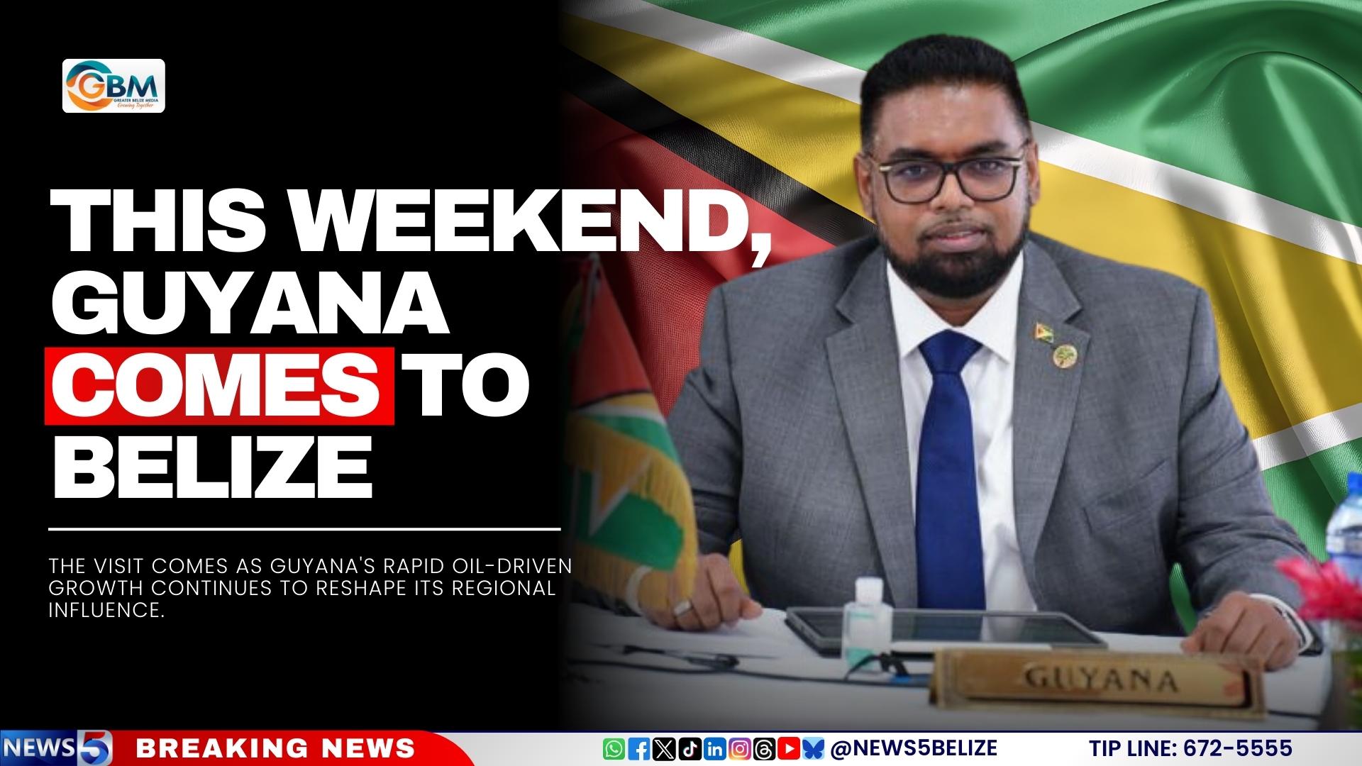 This Weekend, Guyana Comes to Belize