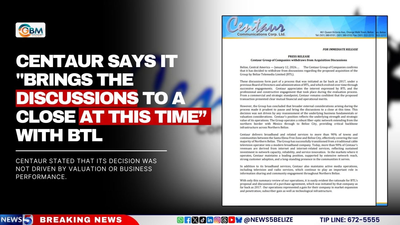 Centaur Says it "Brings the Discussions to a Close at This Time” with BTL