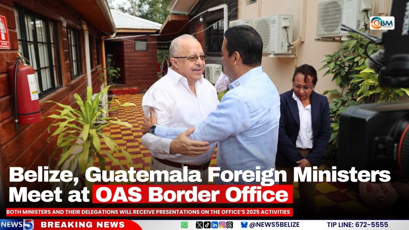 Belize, Guatemala Foreign Ministers Meet at OAS Border Office