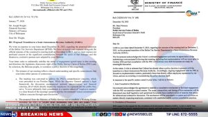 PSU Accuses GOB of Retreating from Transparency over Proposed Revenue Authority