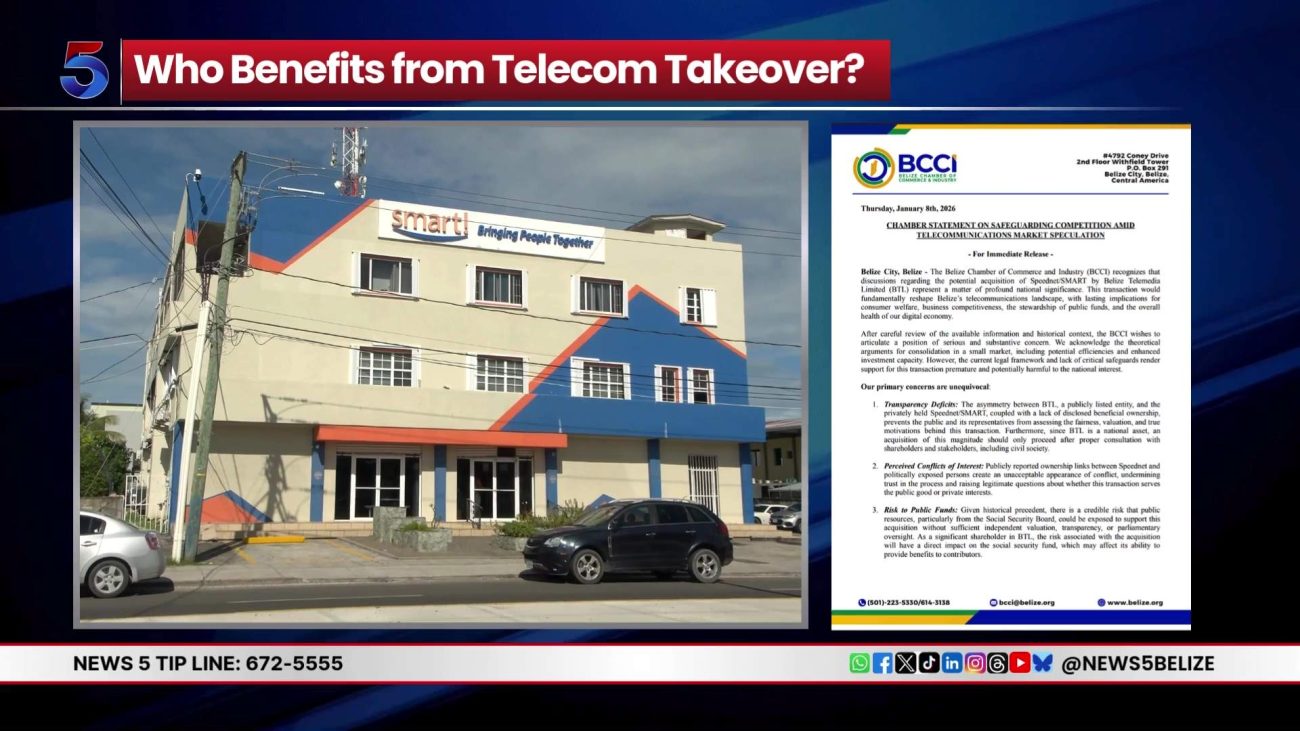 Chamber of Commerce Urges Pause on Telecom Takeover