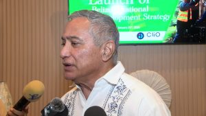 Prime Minister John Briceño