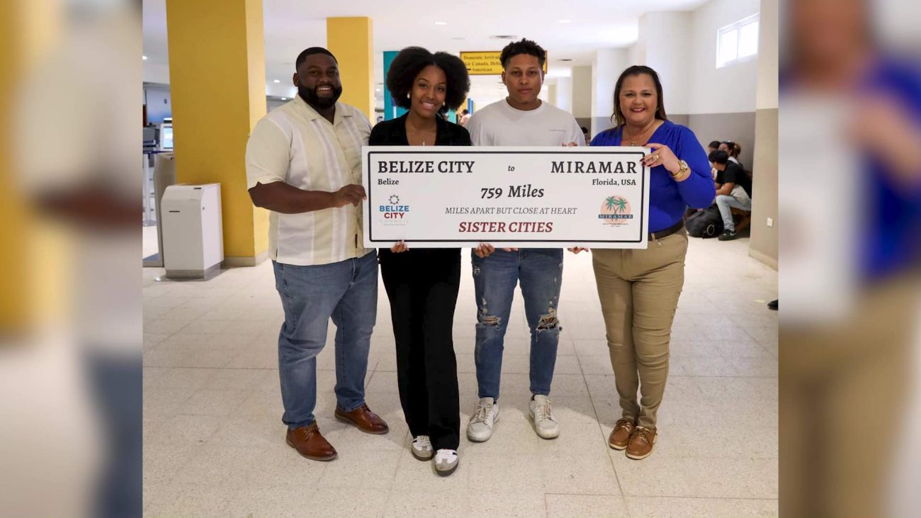 Belize City Youth Shadow Councilors Visit Sister City Miramar