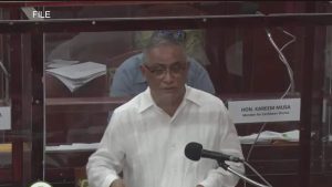 Prime Minister John Briceno