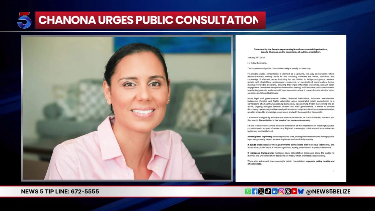 Chanona Warns Democracy Needs Real Engagement