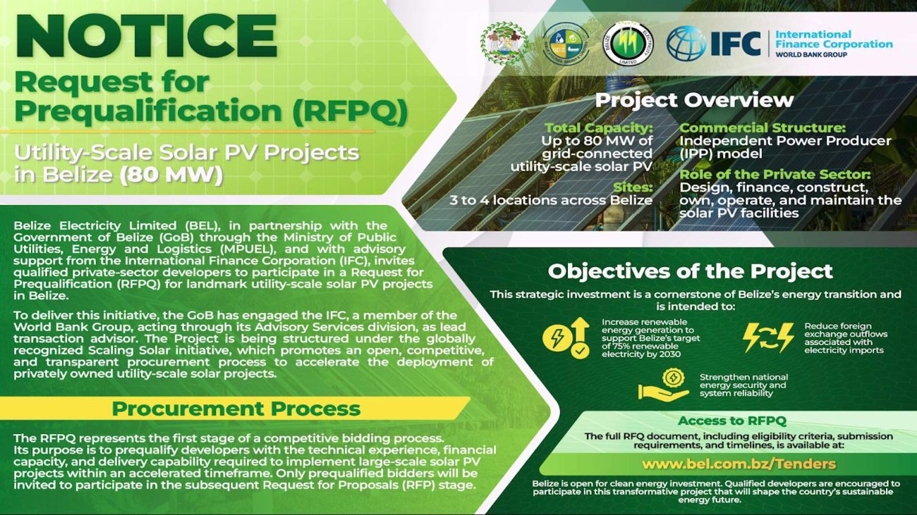 Major Solar Project Launched to Drive Belize’s Clean Energy Future