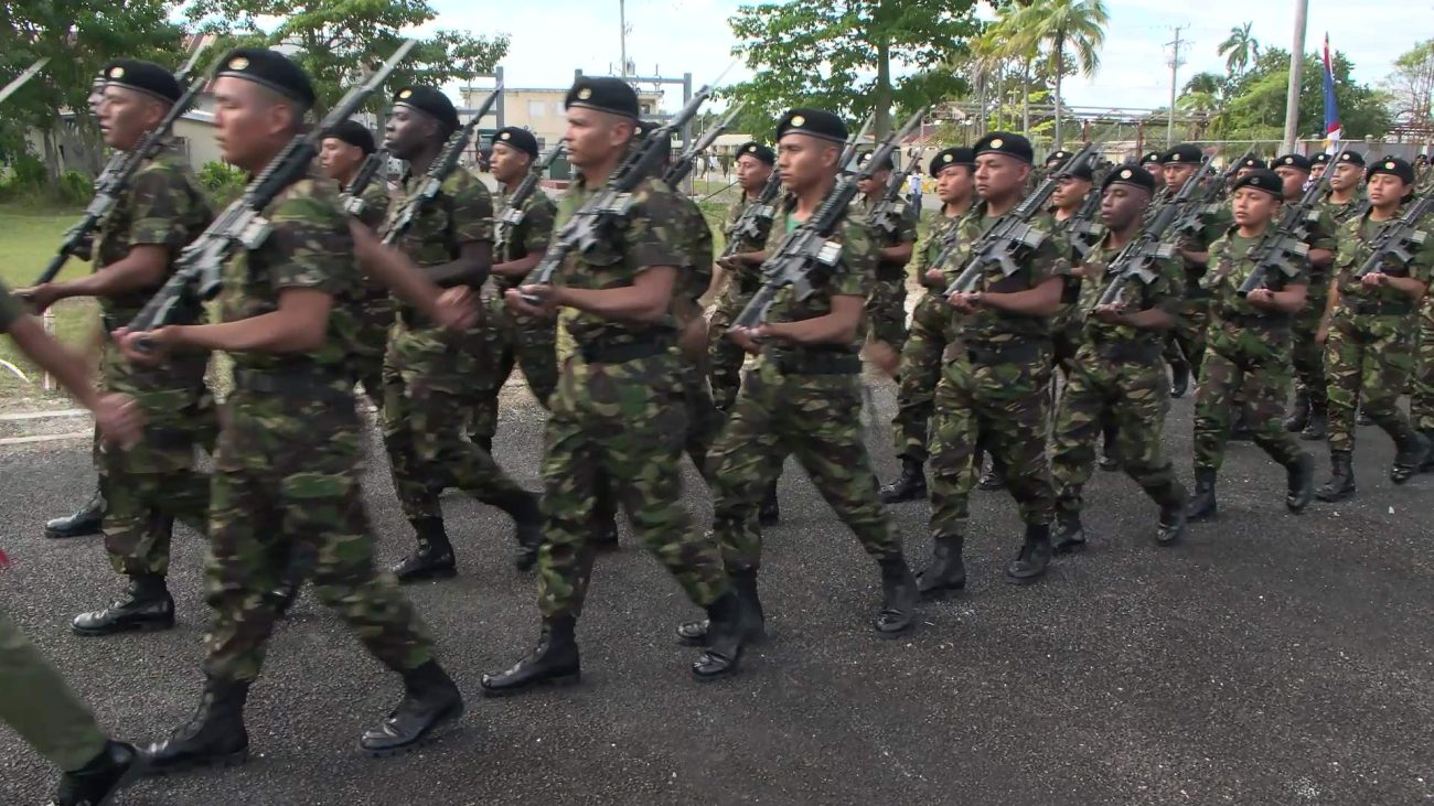 Passing Out Parade Marks Arrival of 150 New Soldiers