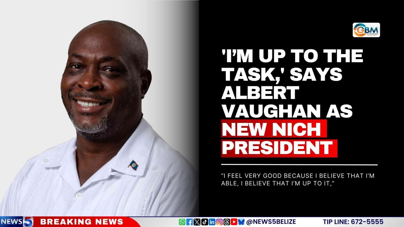 'I’m up to the task,' Says Albert Vaughan as New NICH President