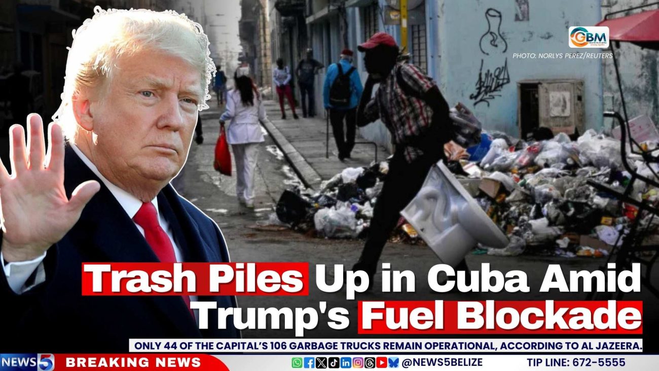 Trash Piles Up in Cuba Amid Trump's Fuel Blockade